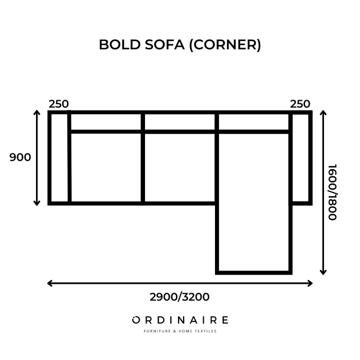 BOLD SOFA (Corner)