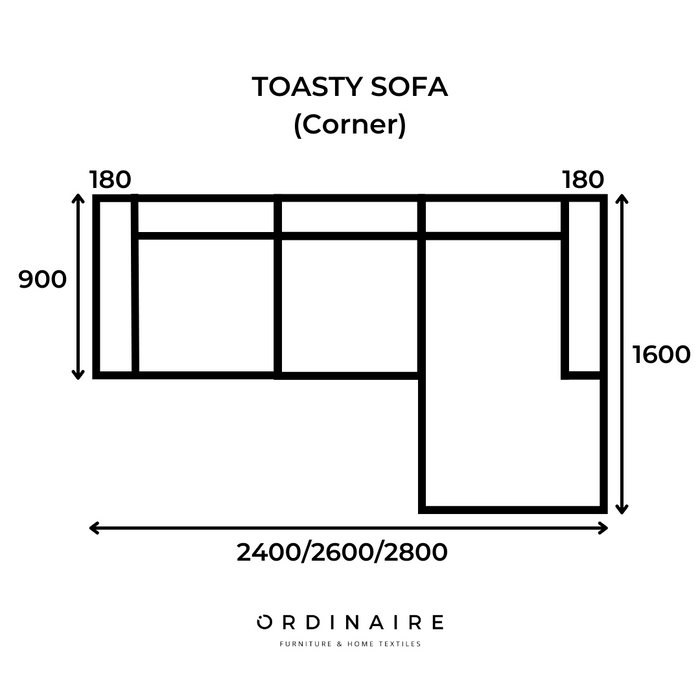 TOASTY SOFA (Corner)